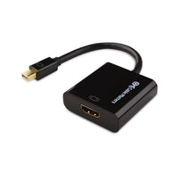 Cable Matters Gold Plated Active Mini DisplayPort to HDMI Male to Female Adapter Supporting Eyefinity Technology & 4K Resolution