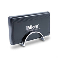 iMicro 3.5" SATA to USB 2.0 External Hard Drive Enclosure - Black