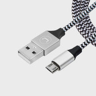 Unno Tekno Micro USB 2.0 Braided Cable - 5ft