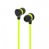iLuv iEP334 Neon Sound In-Ear High Performance Stereo Noise Isolating Earphones - Neon Green