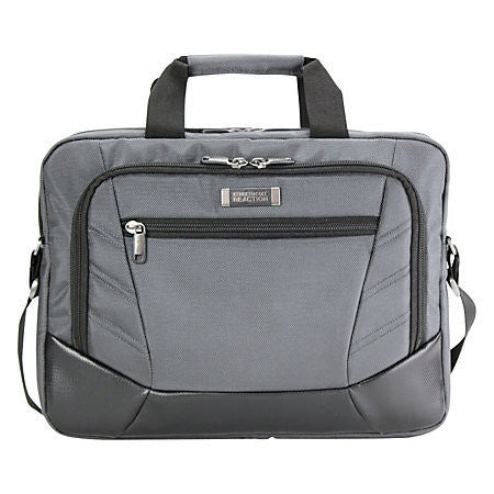 Kenneth Cole Reaction Laptop Case For 15.6" Charcoal Gray