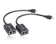 HDMI Extender over Cat5e or Cat6 Cables - Up To 30 Meters (9