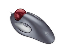 Logitech Trackman Marble USB Mouse - Dark Silver