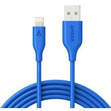 Anker PowerLine Cable Lightning 6FT A8112H31 - Blue