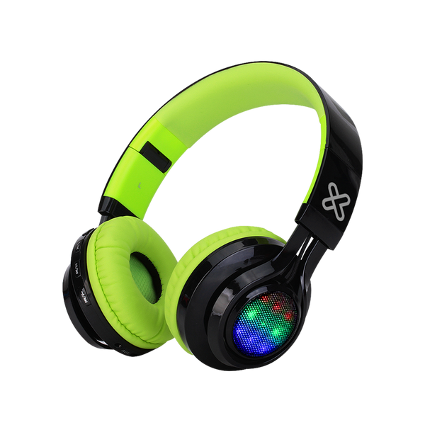 Klip Xtreme KHS-659 LiteBlast On-Ear Bluetooth Headphones w/ Lights & Mic
