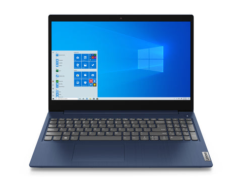 Lenovo IdeaPad 3 15" Laptop, Intel Core i3-1005G1 1.2GHz Dual-Core Processor, 8GB RAM, 256GB SSD, Windows 10 S Mode - Abyss Blue