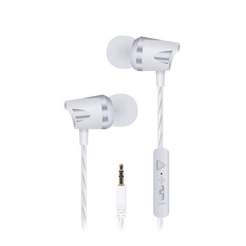 Unno Tekno Soulbuds Earbuds - Silver