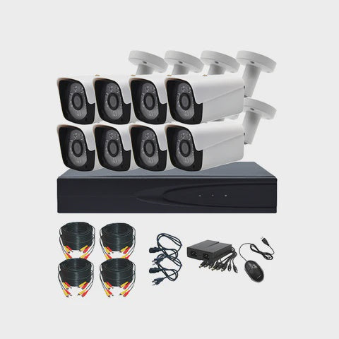 AHD 4K 8 Channel 5MP Bullet DVR Kit