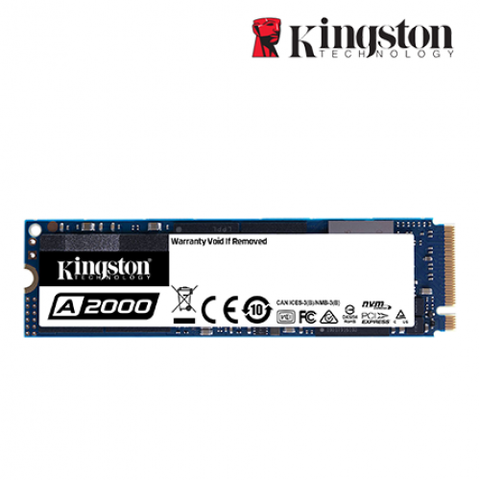 Kingston A2000 3D TLC NAND 1TB M.2 PCIe Solid State Drive