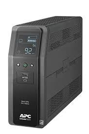 APC Back-UPS Pro BR - UPS - AC 120 V - 600 Watt - 1000 VA - USB, serial - output connectors: 10 - black