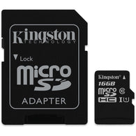 Kingston Canvas Select 16GB microSDXC Class 10 Memory Card
