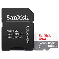 SanDisk Ultra 32GB microSDXC USH-1 Class 10 100mb/s w/ Adapter