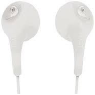 iLuv BBGUMTALKS Ear Bud BBGUM with Mic and Remote - White