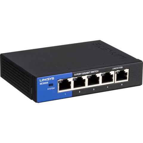 Linksys SE3005 5-Port Gigabit Ethernet Switch