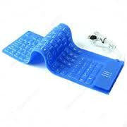 Imexx Flexible Keyboard - 109 Keys Blue
