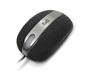 KlipX KMO-102 Optical Mouse - USB/PS2 Blk & Slv