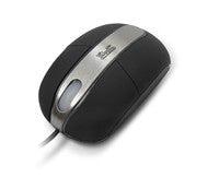 KlipX KMO-102 Optical Mouse - USB/PS2 Blk & Slv