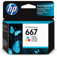 HP 667 Tri-Colour Cartridge