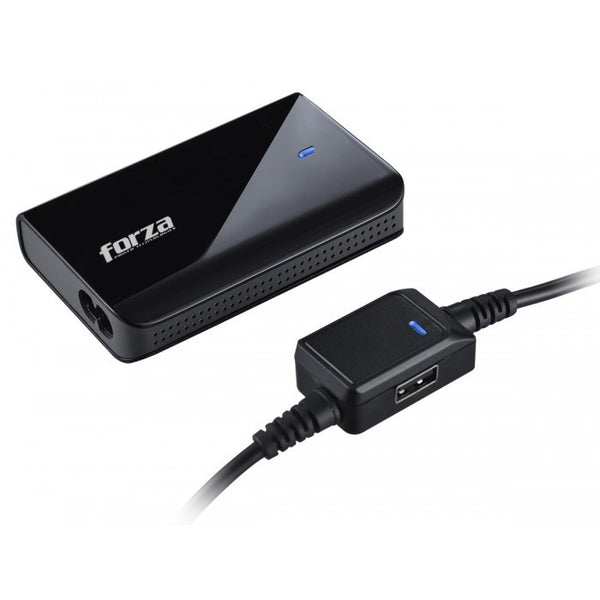 Forza FNA-1000 7-Tip 90W Universal Laptop Power Adapter w/ 2.1A USB Charging Port