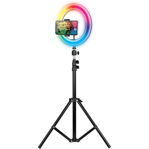 SLIDE Color Pro Studio w/ 10" RGB Color LED Ring Light