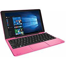 RCA Cambio 10.1" 2-in-1 Tablet 32GB Intel Atom Z3735F Quad-Core Processor W10 - PINK