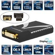 Coredy MDA1920 USB 2.0 to VGA DVI HDMI Video Graphics Adapter