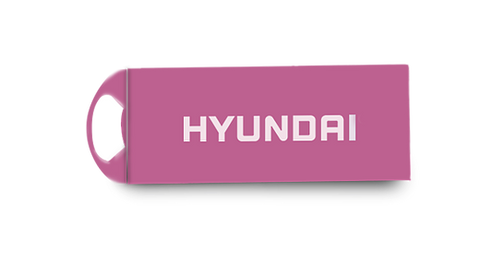 Hyundai Bravo Keychain USB 2.0 8G Pink