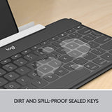 Logitech Keys-To-Go Ultra-light, Ultra-Portable Standalone Wireless Bluetooth Keyboard