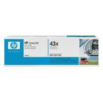 HP 43X High Yield Black Original LaserJet Toner Cartridge (C8543X)