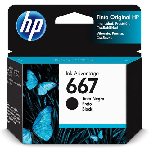 HP 667 Black Cartridge