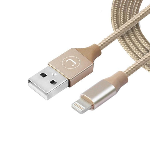 Unno Tekno Lightning Braided Cable - 5ft