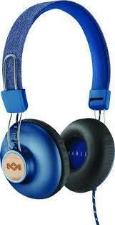 House of Marley Positive Vibration II On-Ear Headphones w/ Mic - Denim