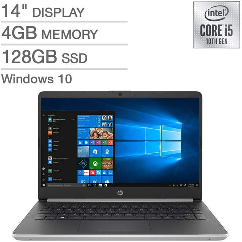 HP  14-dq1037wm 14" Intel Core i5-1035G4 1.10GHz, 8GB, 128GB SSD, Win10 S Mode