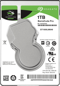 Seagate Barracuda 1TB 7200RPM 128MB SATA3 2.5" Notebook HDD