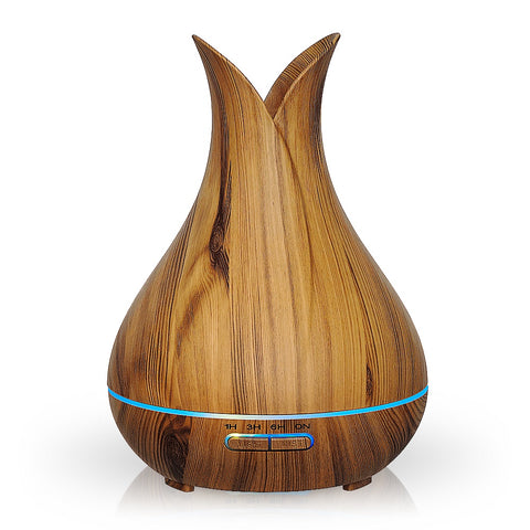 Bloom Aromatherapy Wood Transfer Ultrasonic Diffuser - 400 ml