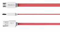 Rock MicroUSB to USB Charge/sync 3FT Cable - Blue