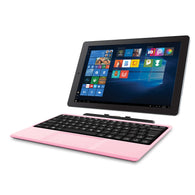 RCA CAMBIO 10.1” Intel Atom Processor Z8350 2GB, 32GB, BT 4.0, MicroSD Card up to 128GB W10 - PINK