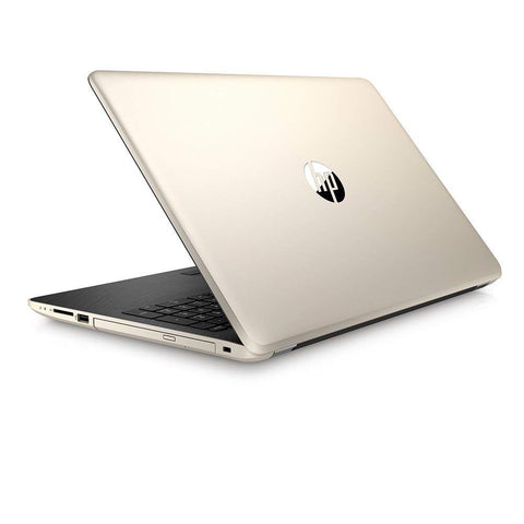 HP Laptop 15-da0088cl 15.6” I3-8130U, 4GB+16GB OPTANE, 2TB, DVDRW, W10 - Gold