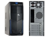 Black and Blue ATX Mid Tower Case - CS513XTK01