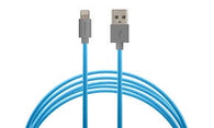 Acellories Lightning to USB 3FT Cable - Blue