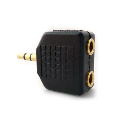iMexx 3.5 mm Male to Dual 3.5 mm Female  Audio Splitter Adapter