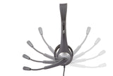 Cyber Acoustics Stereo Headsets w/ Noise Cancelling Microphone & Y-Adapter