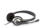 Cyber Acoustics Stereo Headsets w/ Noise Cancelling Microphone & Y-Adapter