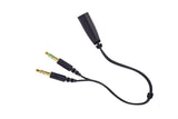 Cyber Acoustics Stereo Headsets w/ Noise Cancelling Microphone & Y-Adapter
