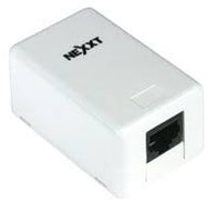 Nexxt Single (1 Port) Surface Mount RJ45 Cat5E