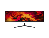 Acer EI491CUR Sbmiipphx 49" FSync Curved 5120x1440 120Hz 4ms HDMI/DisplayPort/Headphone Premium Gaming Series Monitor