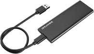Aluminum M.2 NGFF to USB 3.1 Type-C M.2 SSD Enclosure Portable External Case for Solid State Drive  2230, 2242, 2260, 2280mm