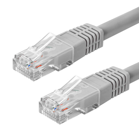 Unno Tekno 50ft Cat6 Patch Cable - Gray