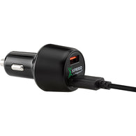 Chargeworx AX3001 Quick Charge Dual USB Car Charger
