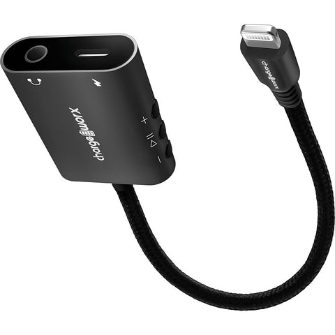 Chargeworx Lightning Aux Adaptor Charging Cable w/ Music Controls